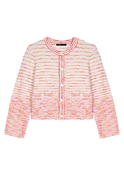 Striped Knit Cardigan