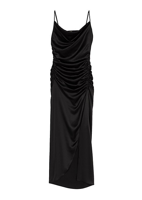 Chic Satin Evening Dress