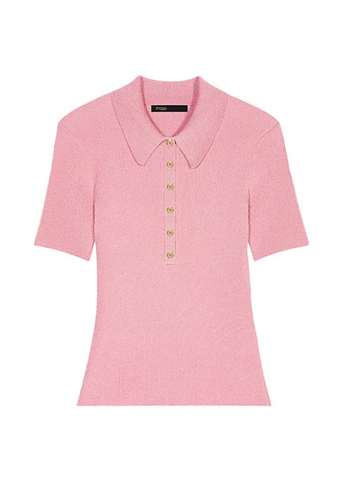 Luminous Knit Polo