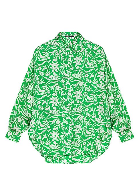 Dreamy Print Button-Up