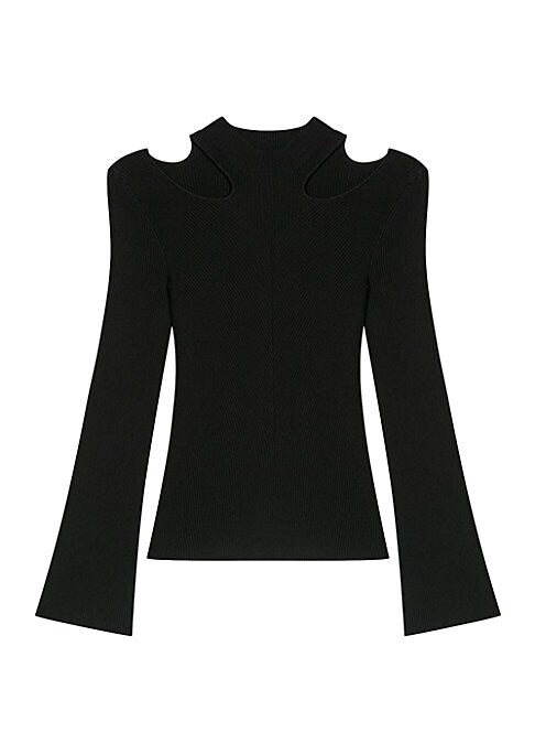 Chic Cutout Knit Top
