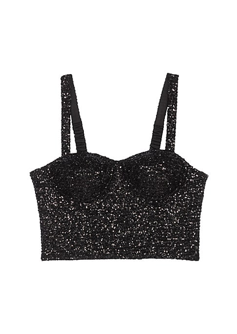 Glimmering Knit Corset