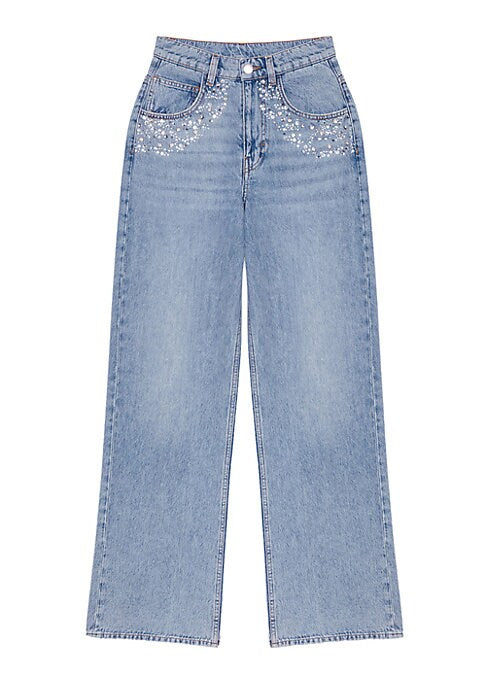 Rhinestone Flair Jeans