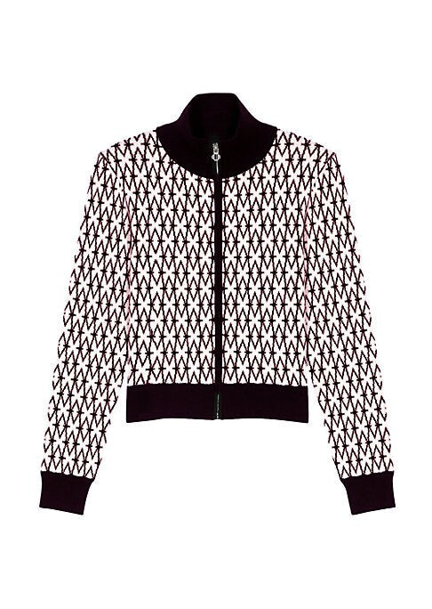 Chic Monogram Cardigan