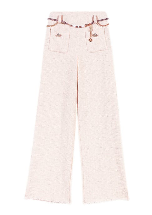 Chic Tweed Trousers