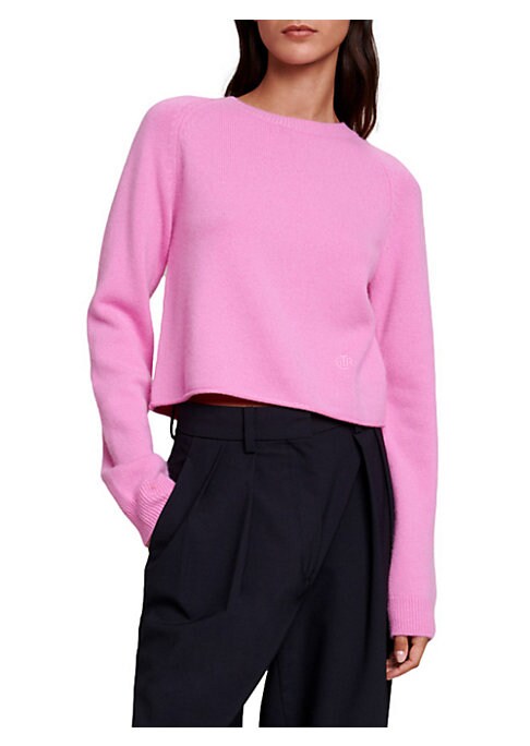 Cropped Jewel Sweater