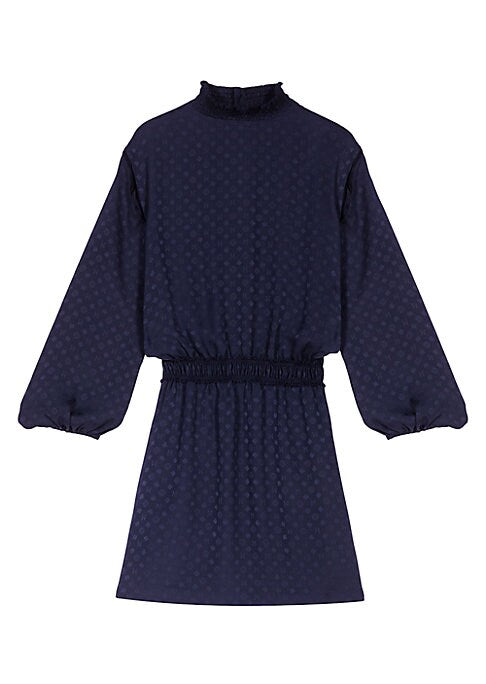 Chic Jacquard Shift Dress