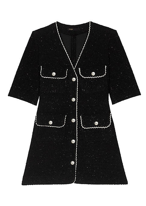 Chic Tweed Mini Dress