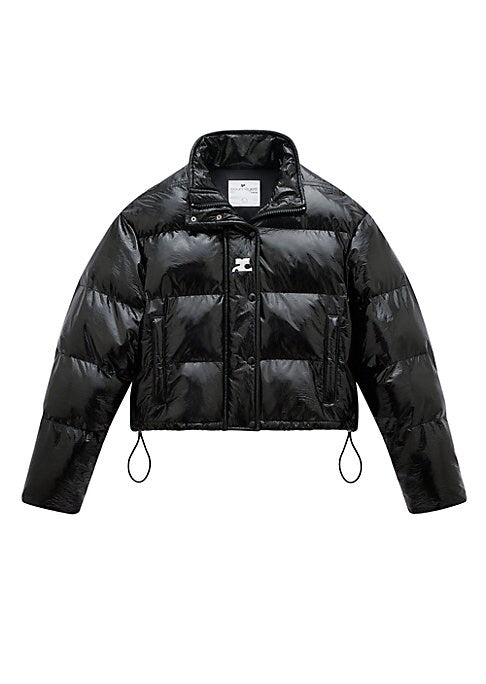 Glossy Puff Jacket