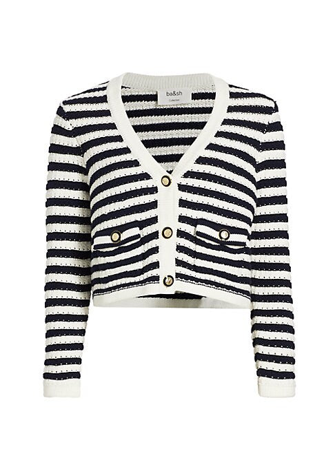 Bold Stripe Cardigan