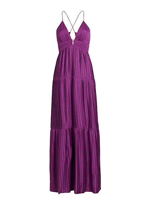 Shimmering Tiered Elegance Dress