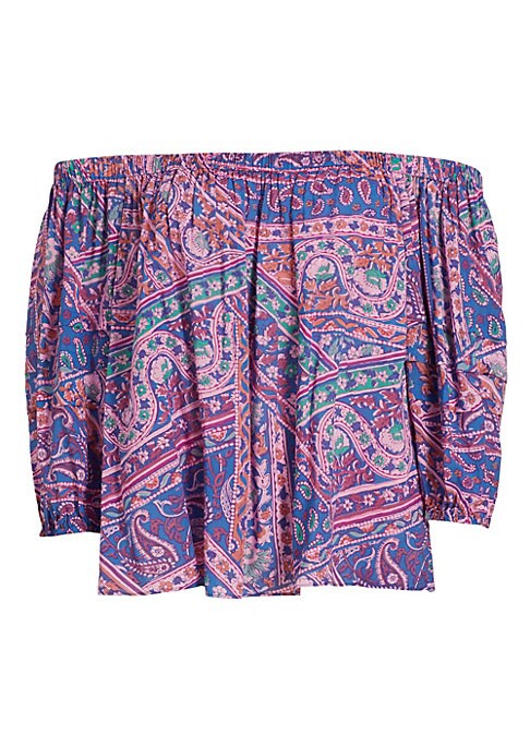 Boho Paisley Top