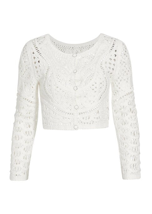 Lace Knit Cardigan