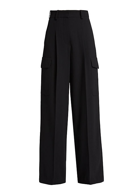 Sleek Straight Leg Trousers