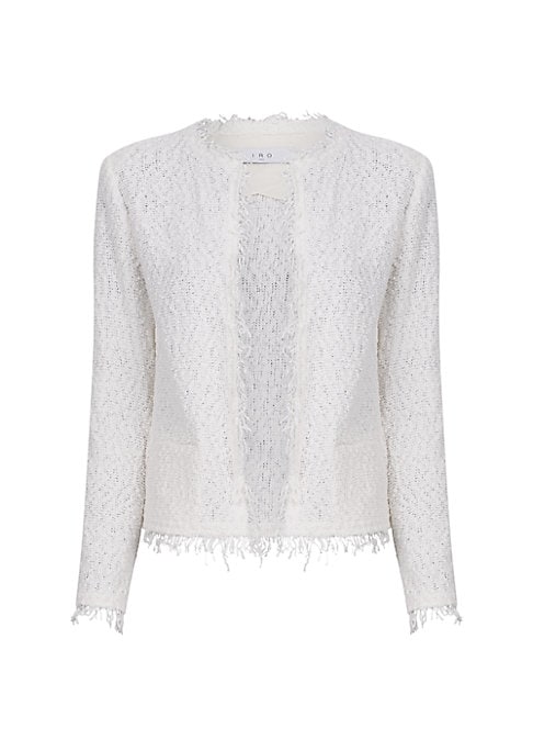 Fringe Fitted Jacket