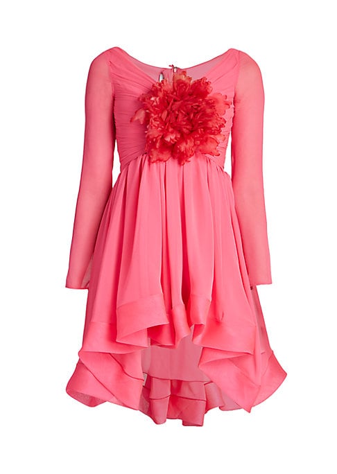 Floral Chic Asymmetric Dress