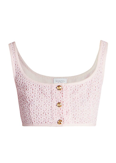 Floral Button Back Top