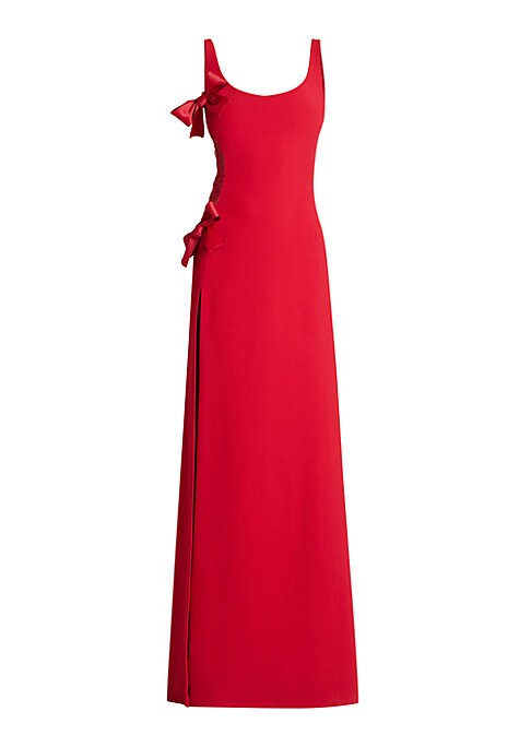 Lace & Bow Elegance Gown
