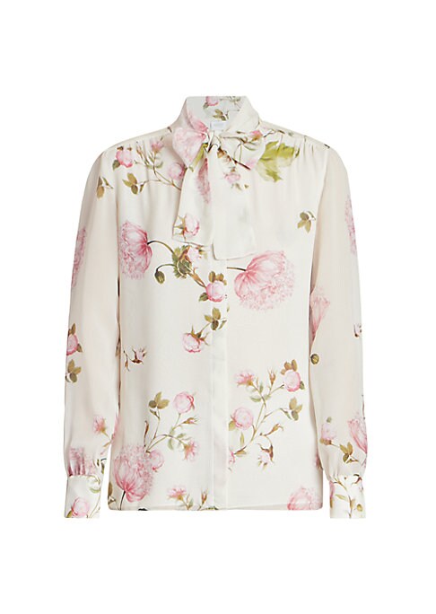 Painterly Floral Blouse
