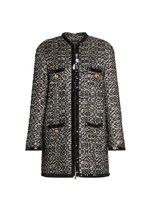 Sequined Boucle Chic Jacket