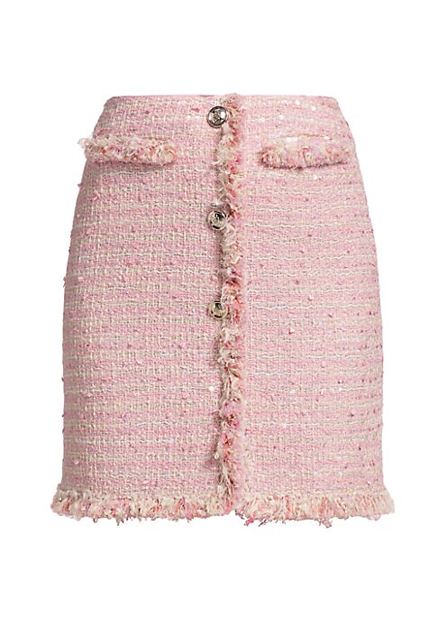 Sparkling Tweed Skirt