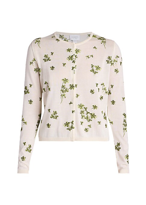 Floral Knit Cardigan