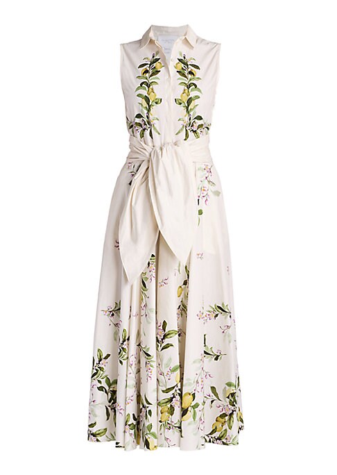 Blooming Cotton Maxi Dress