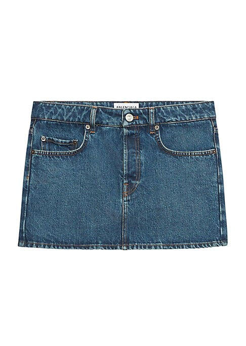 Denim Delight Mini Skirt