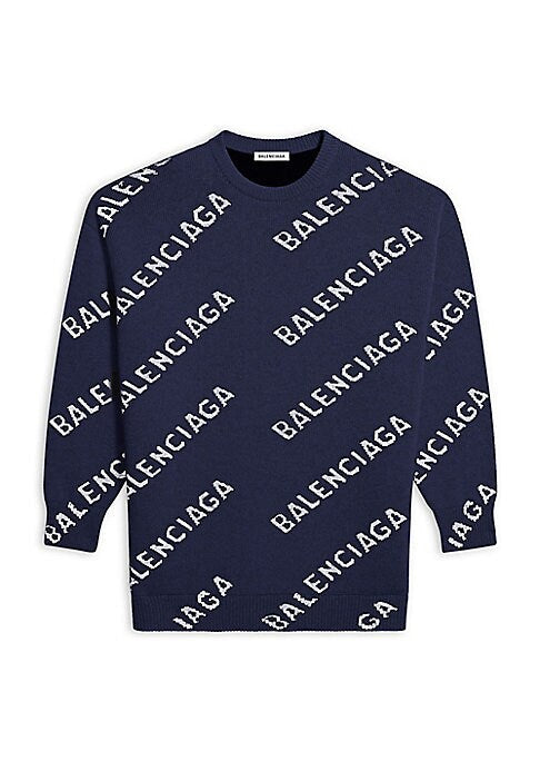 Graphic Knit Sweater