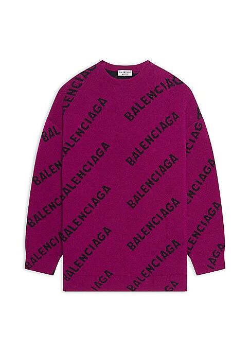 Logo Knit Crew Sweater