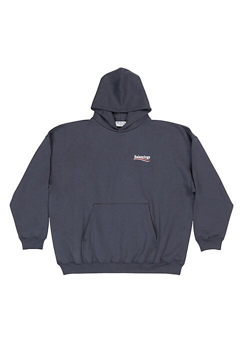 Embroidered Fleece Hoodie