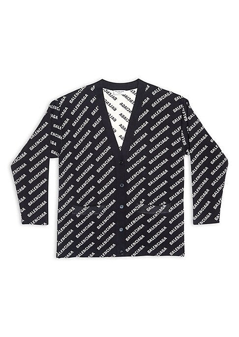 Logo Knit Cardigan