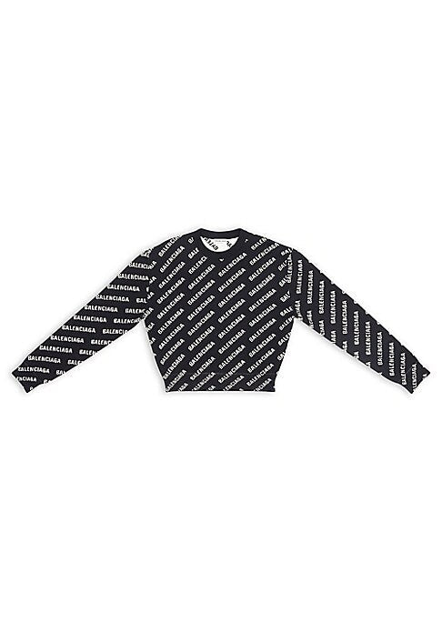 Logo Knit Crew Sweater