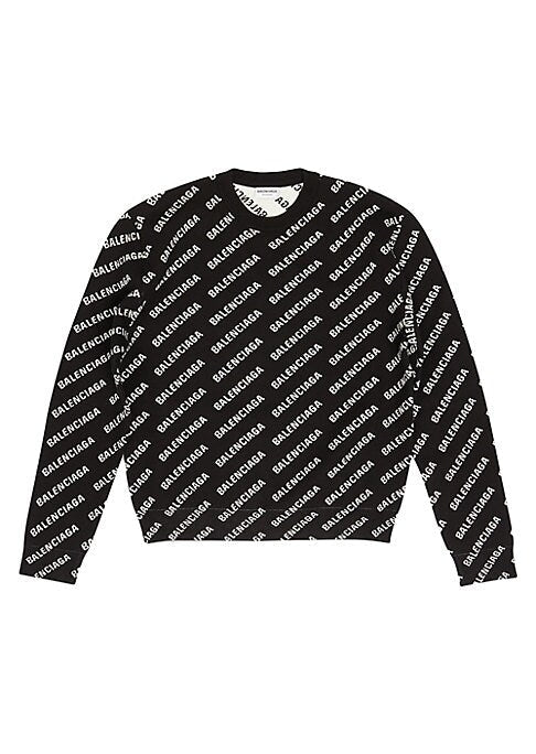 Knit Logo Crew Sweater