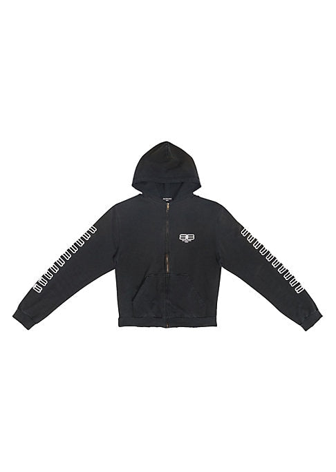 Iconic Fleece Zip-Up Hoodie