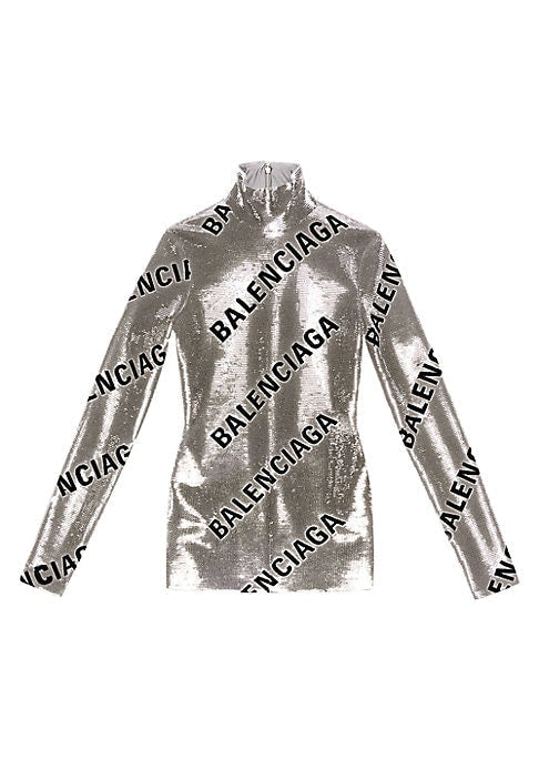 Sparkling Logo Mini Dress