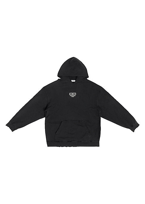 Rhinestone Fleece Hoodie