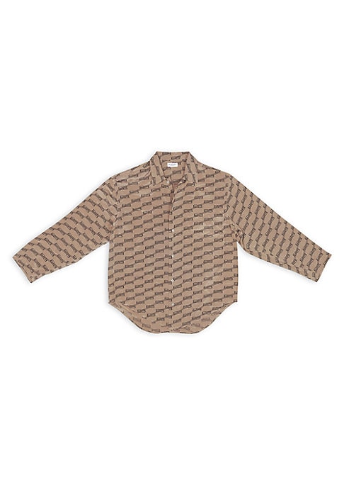 Silk Crepe Casual Shirt
