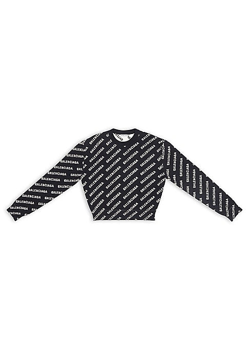 Logo Knit Crew Sweater
