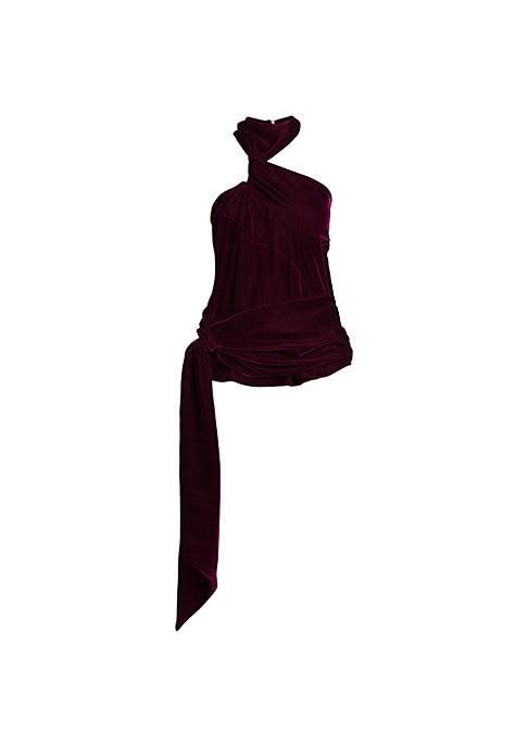 Bohemian Velvet Chic Top