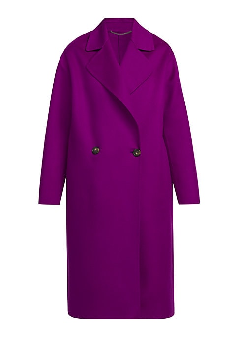 Chic Wool Wrap Coat
