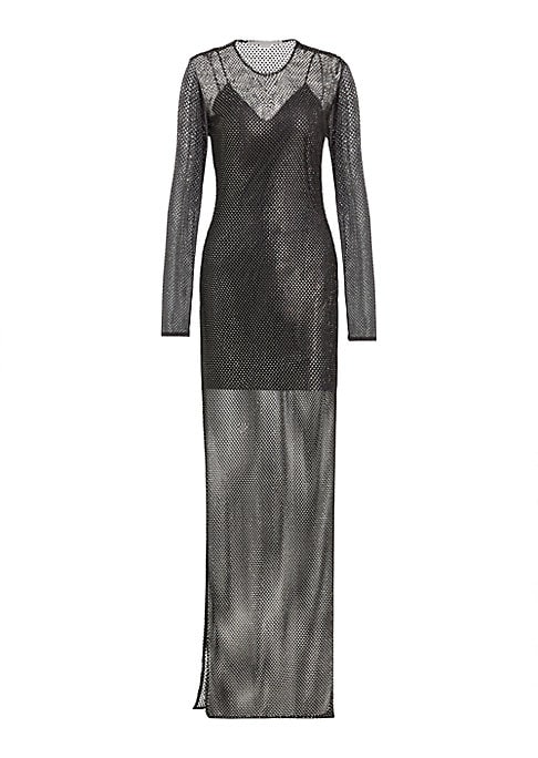 Glamorous Sheer Slit Dress