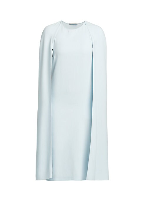 Chic Cape Midi Dress