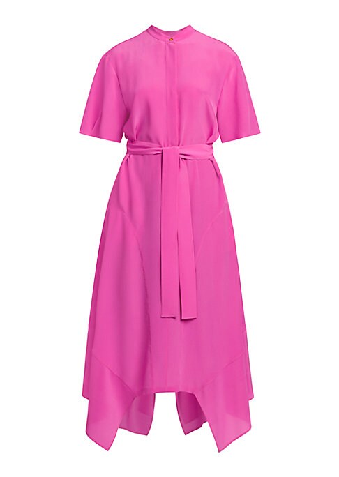 Chic Silk Wrap Dress