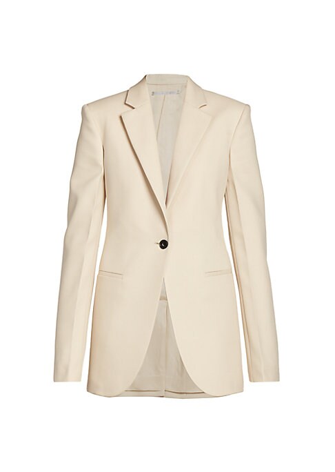 Equestrian-Inspired Oversized Blazer