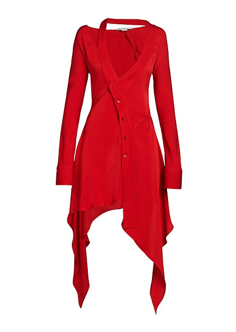 Draped Equestrian Midi Dress
