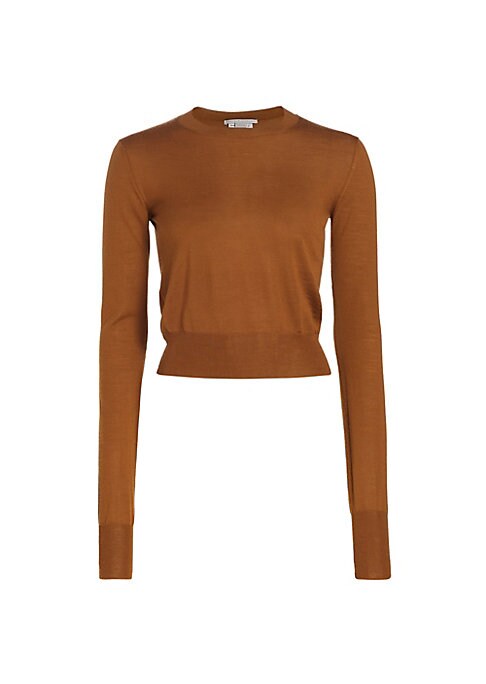 Cozy Crop Knit Sweater