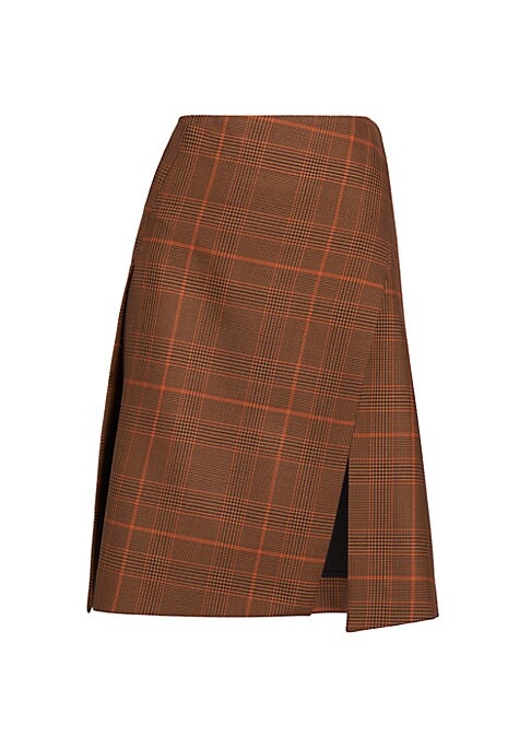 Equestrian Chic Midi Skirt