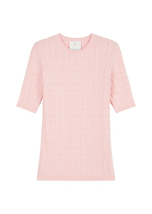 Jacquard Knit Crew Sweater