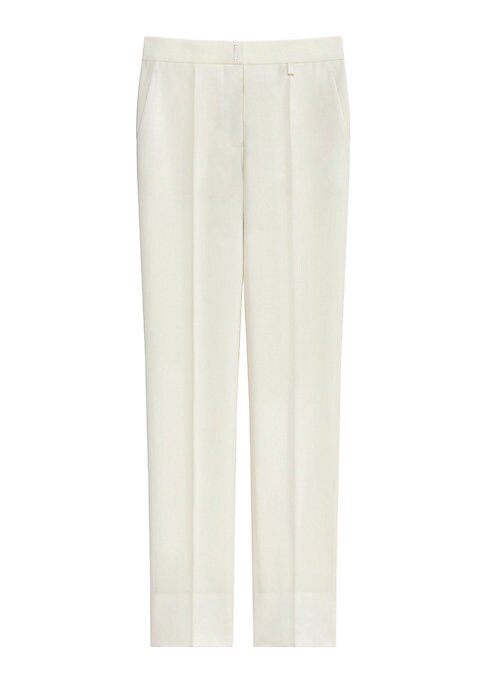 Chic Wool-Mohair Trousers